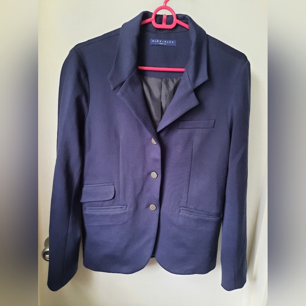 Alex + Alex women's navy blazer size M